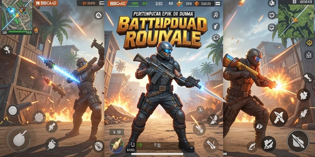 Gameplay menarik dalam pertempuran sengit di BBCA4D.