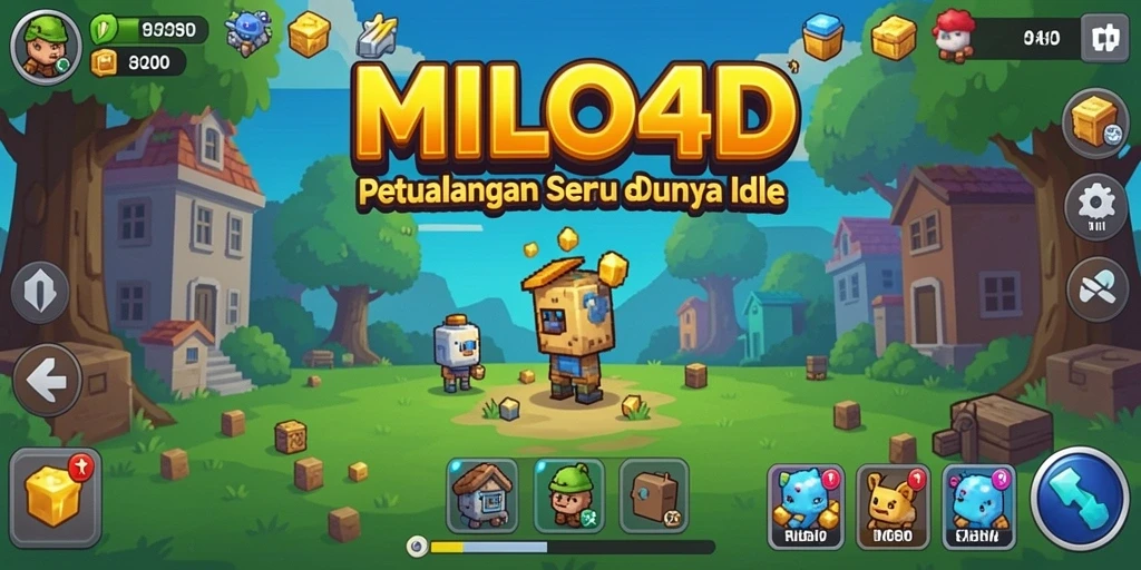 Tangkapan layar gameplay <strong>MILO4D</strong> menunjukkan elemen strategi dan pengelolaan sumber daya.